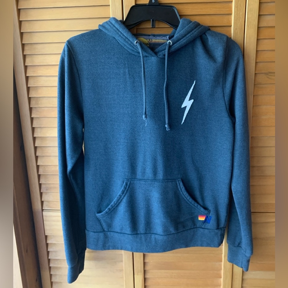 Aviator Nation Hoodie XS Charcoal